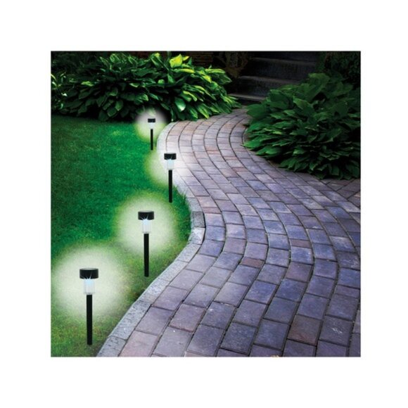 Solar Landscape Lights, 4 Pack - Picture 1 of 3